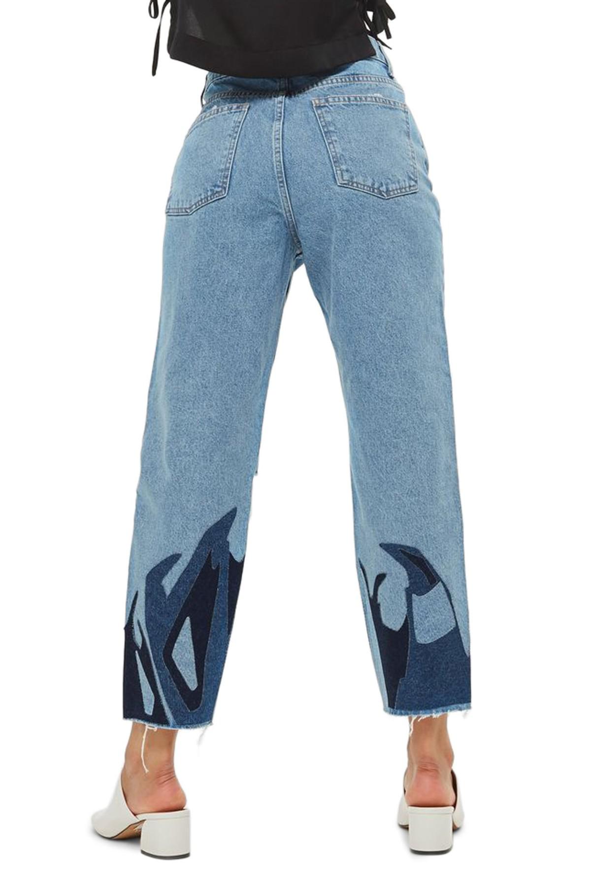 flame mom jeans