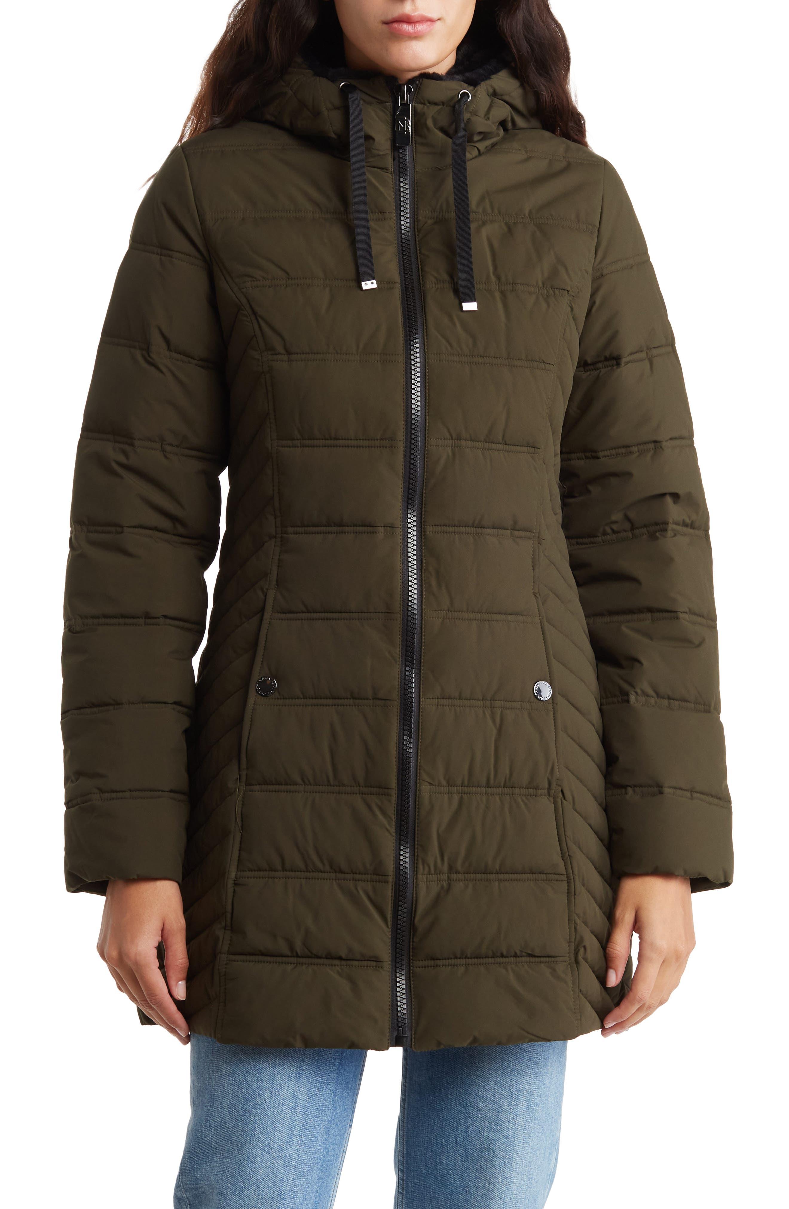 Nautica hooded top puffer coat