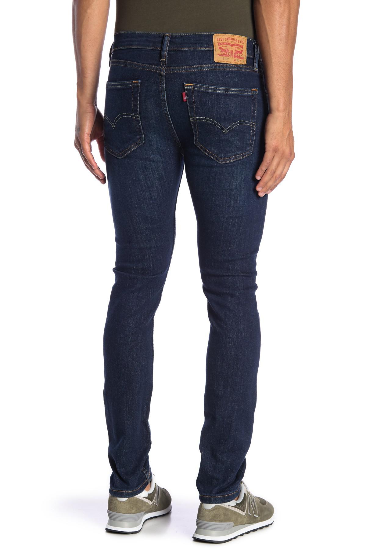 Levi's Denim 519 Extreme Skinny Fit Jeans - 30-34