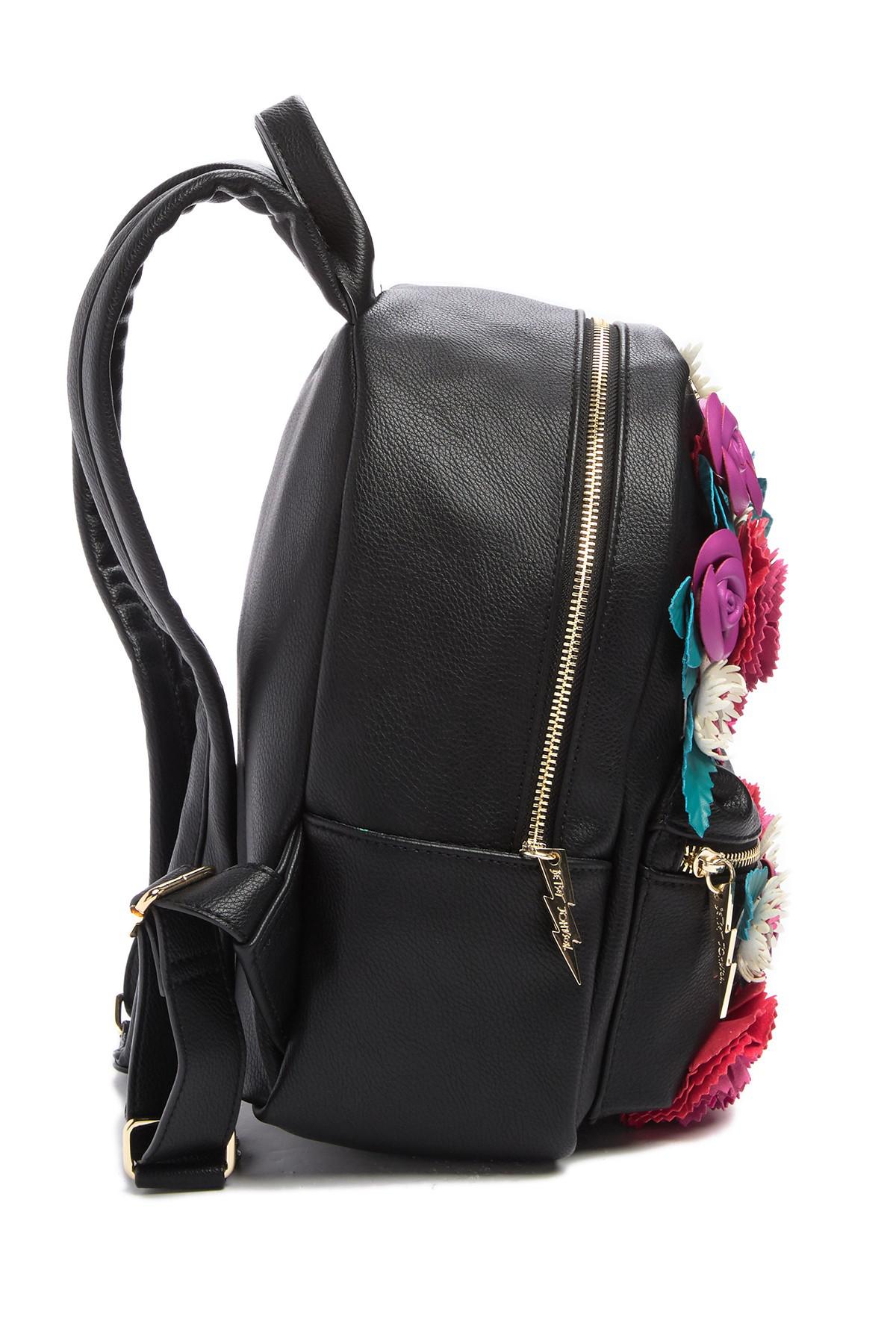 betsey johnson rose backpack