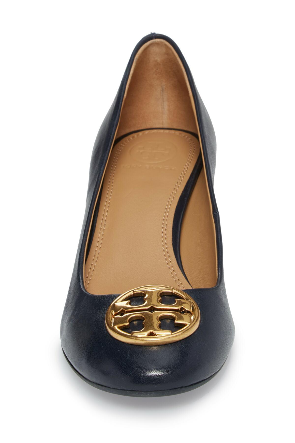 Tory Burch Chelsea 50mm Leather Pump Shoes