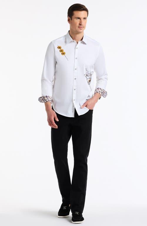 robert graham white dress shirt Robert Graham Thresher Seersucker Short Sleeve Shirt