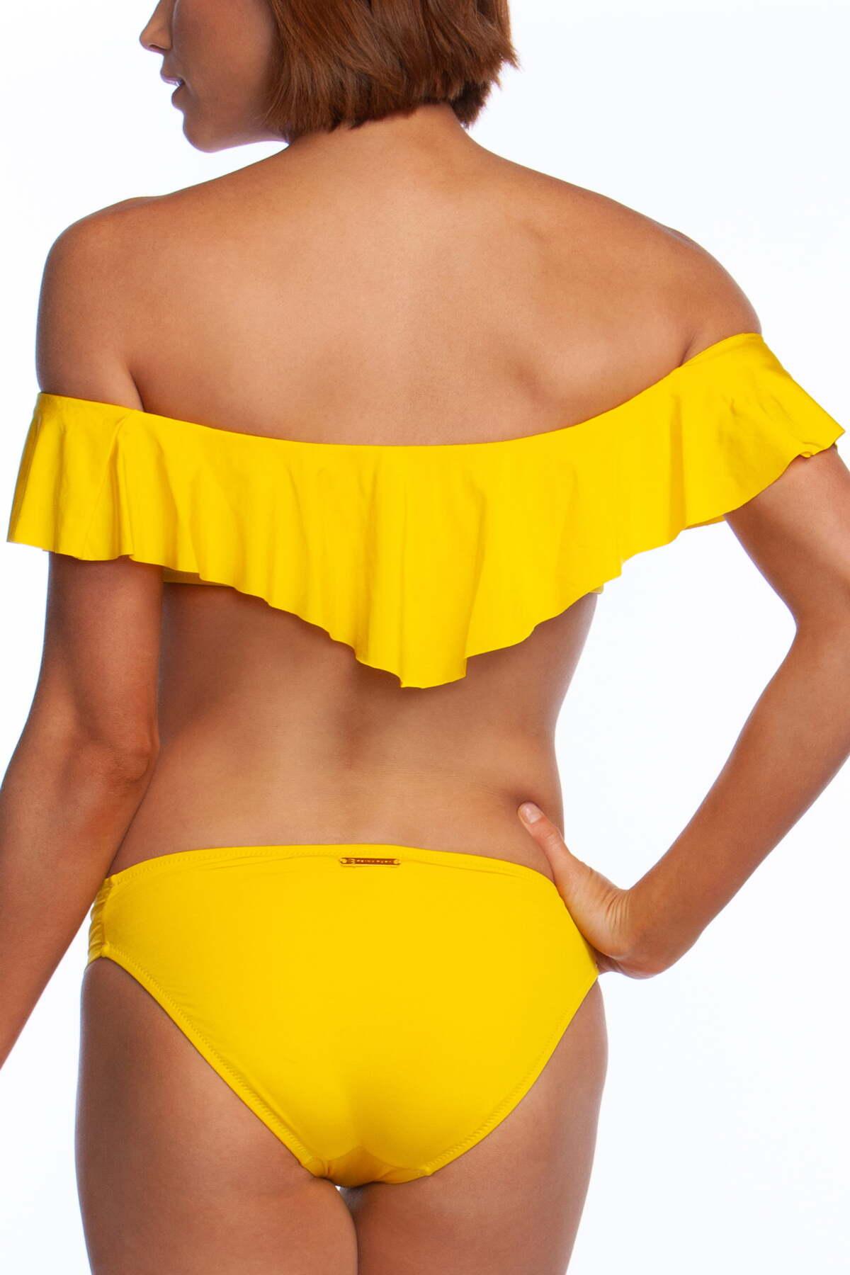 off the shoulder bandeau swim top