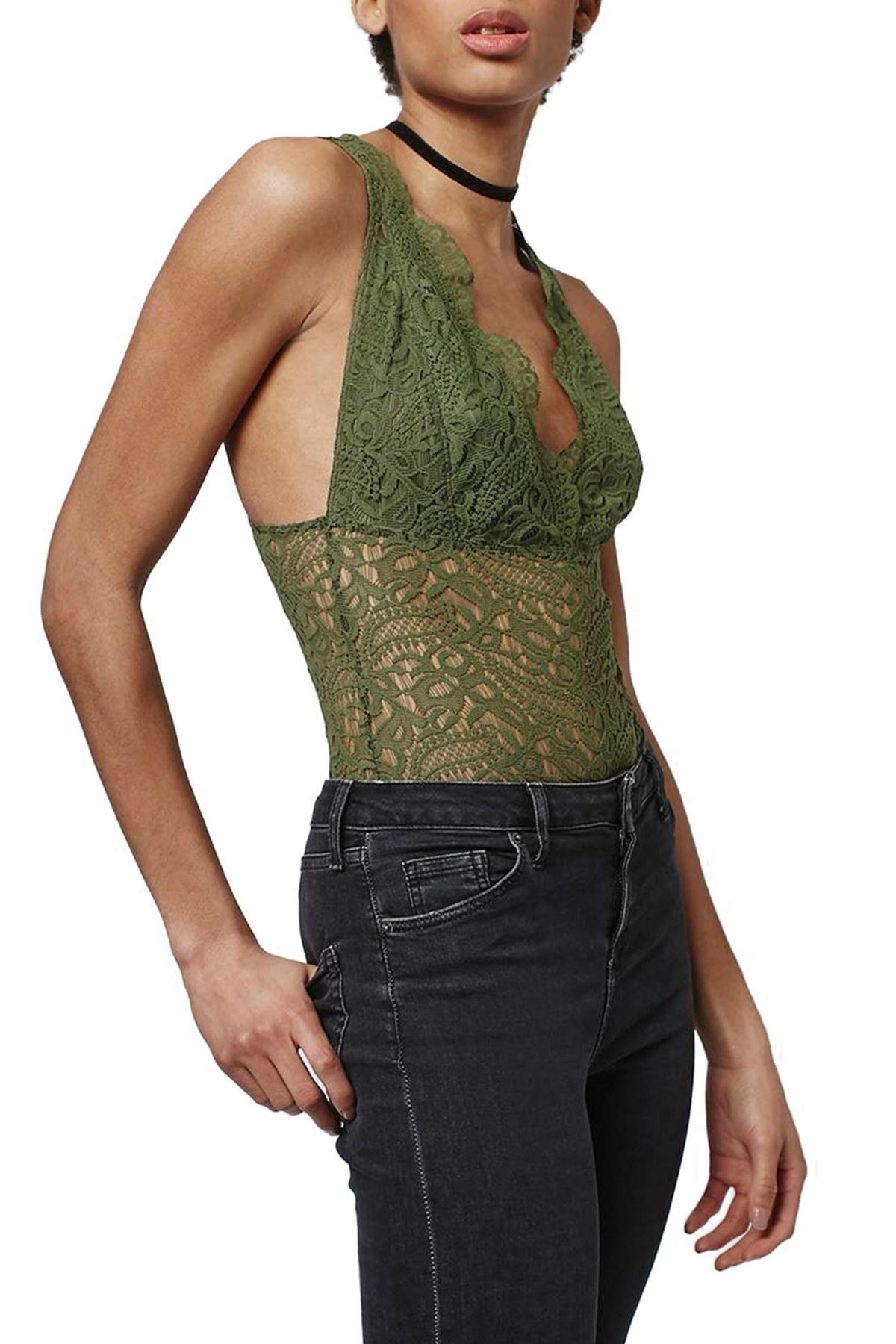 topshop lace body