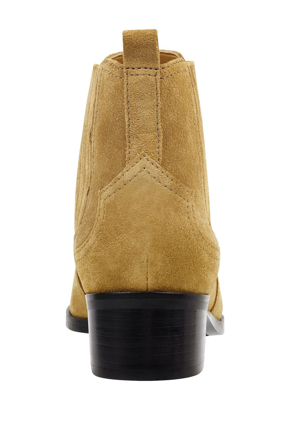 marc fisher yohani western bootie