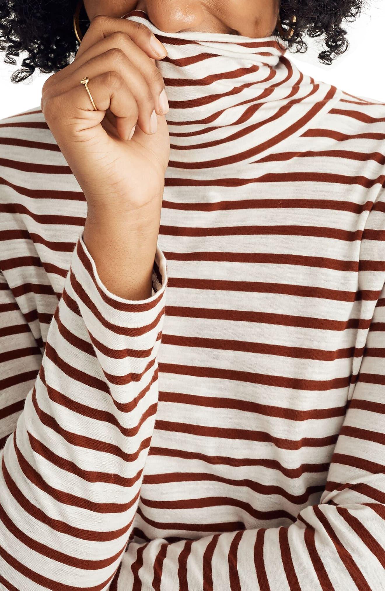 madewell whisper cotton turtleneck