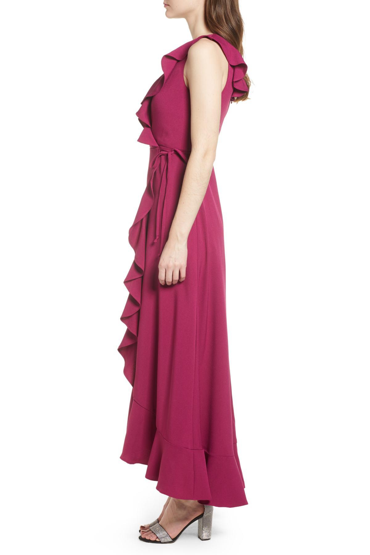 chinese dress ladies Leia Green Ruffled Floor Length Dress  Thread + Vine Boutique