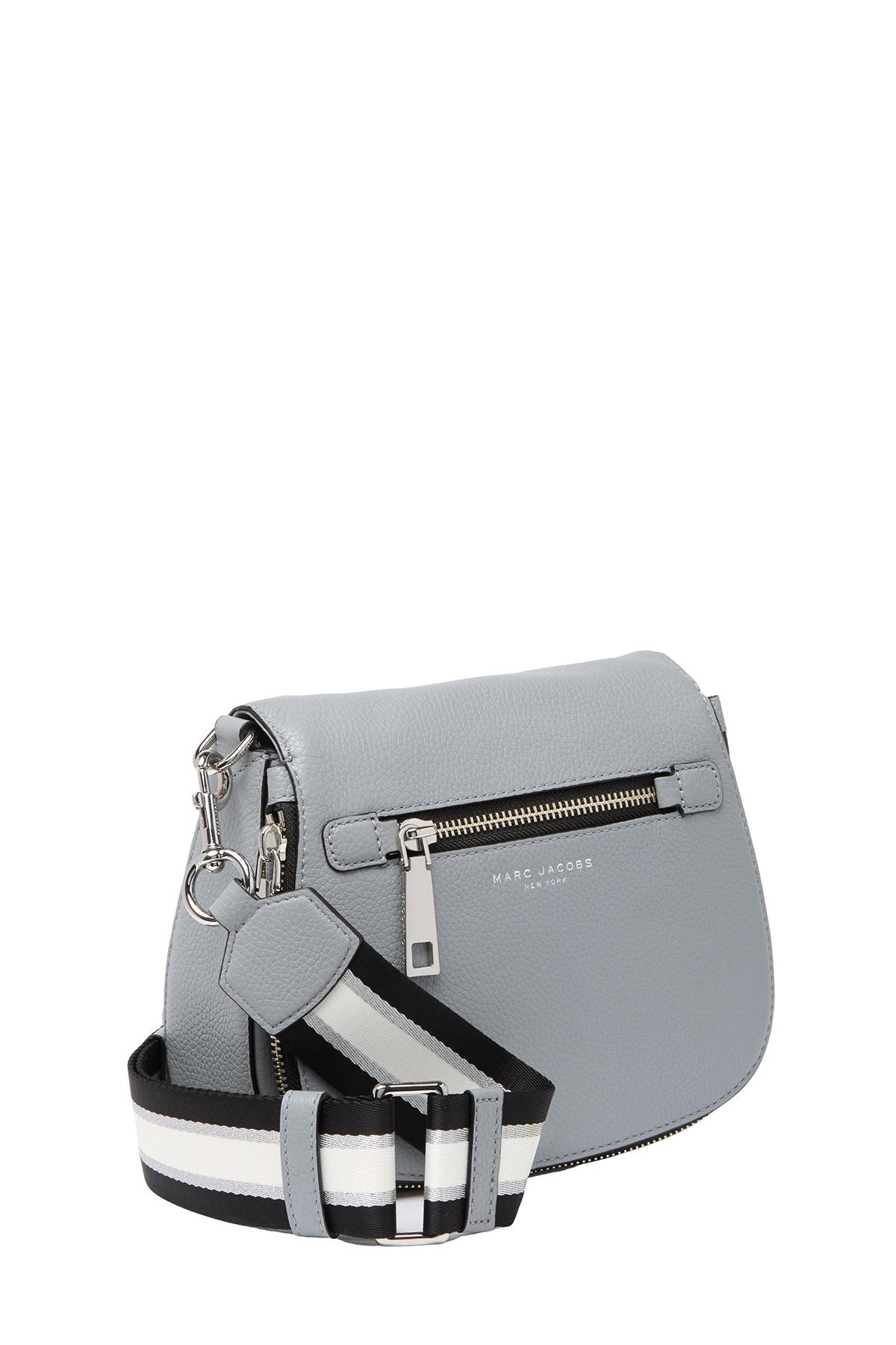 MARC JACOBS Grey Leather Crossbody #30019