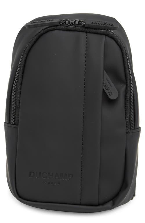 Duchamp Rubberized Sling Bag in Black for Men Lyst