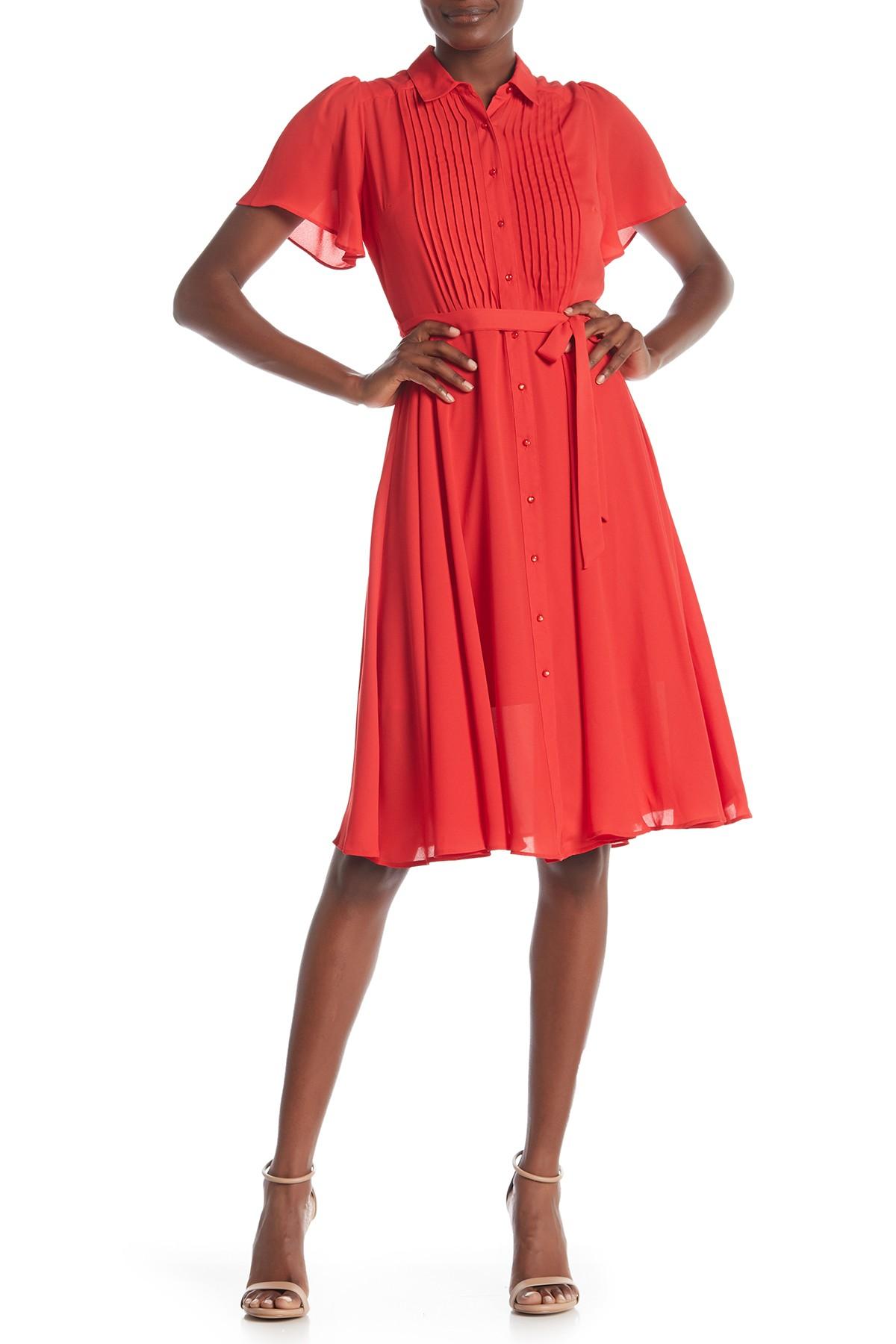 Nanette lepore pintuck dress Clearance