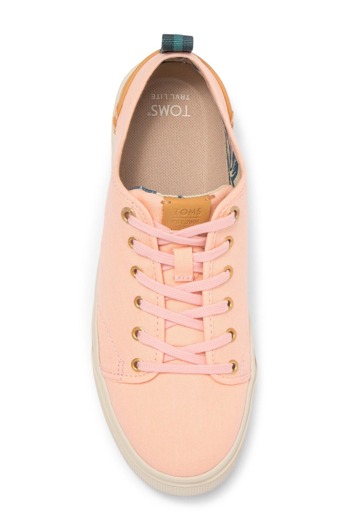 toms pink sneakers