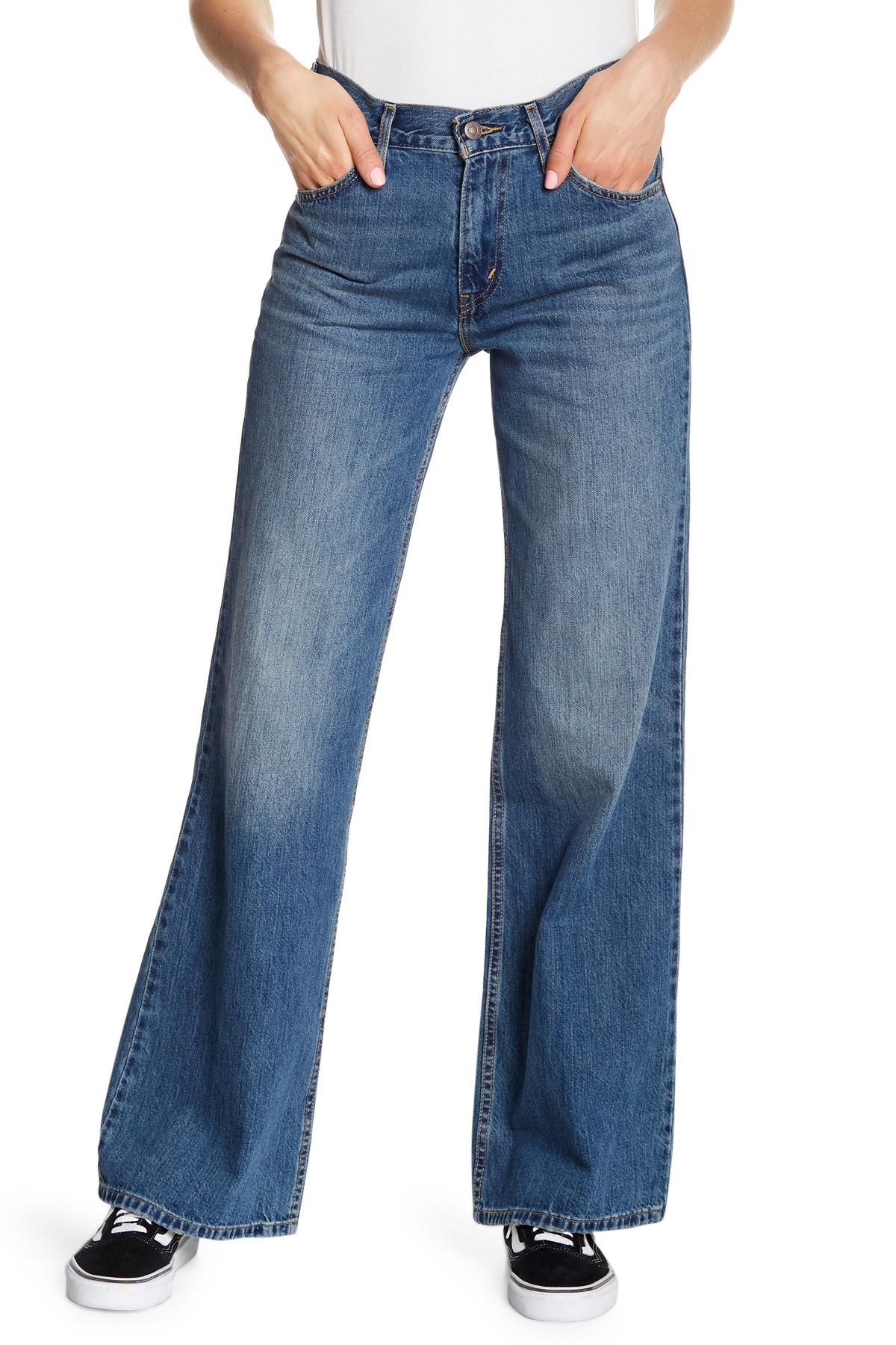 Levi S Denim Vintage Wide Leg Jeans In Blue Lyst