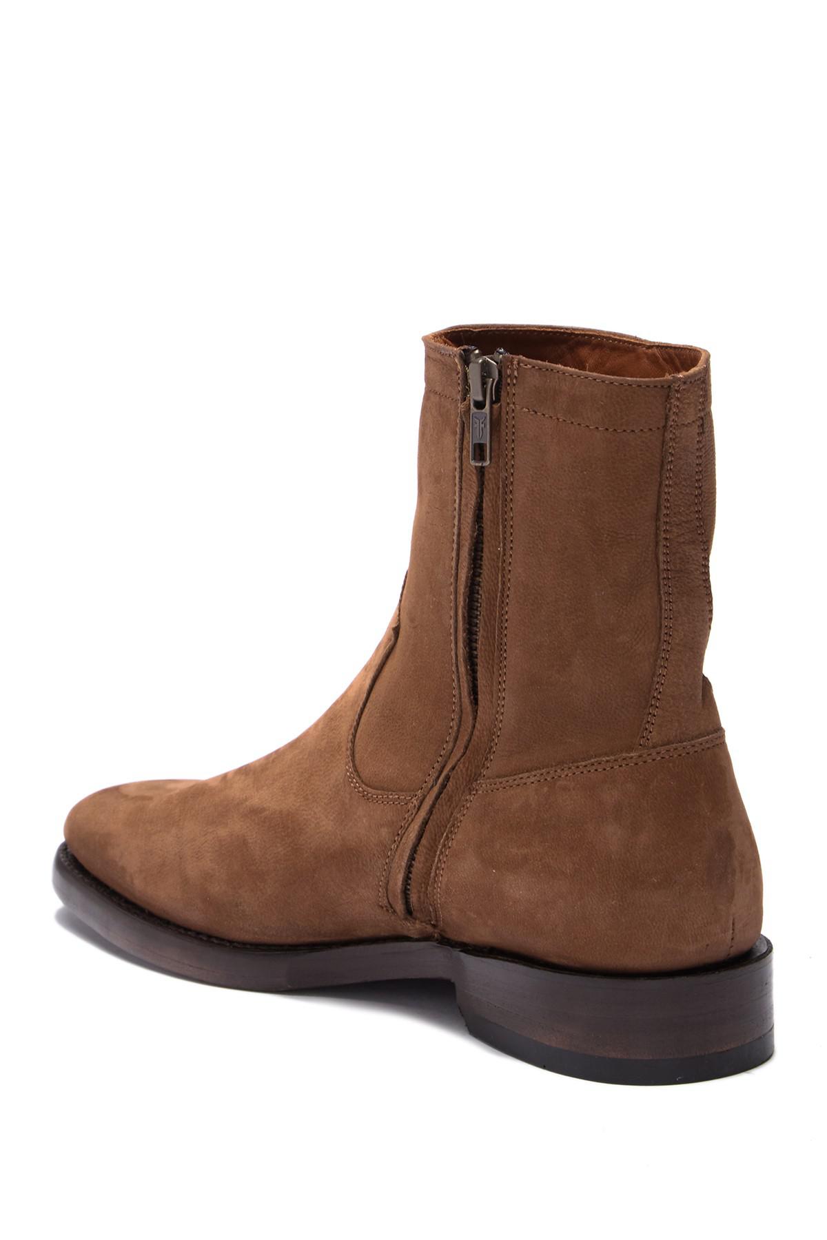 frye zip boot
