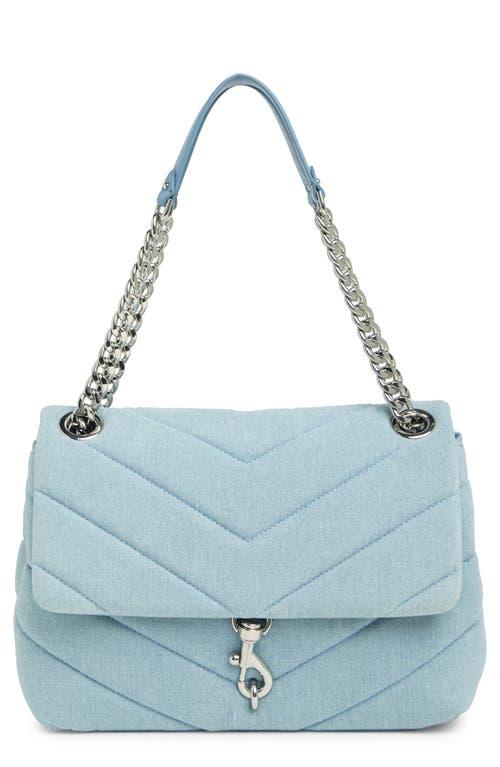 Rebecca Minkoff Edie Maxi Shoulder Bag in Blue Lyst