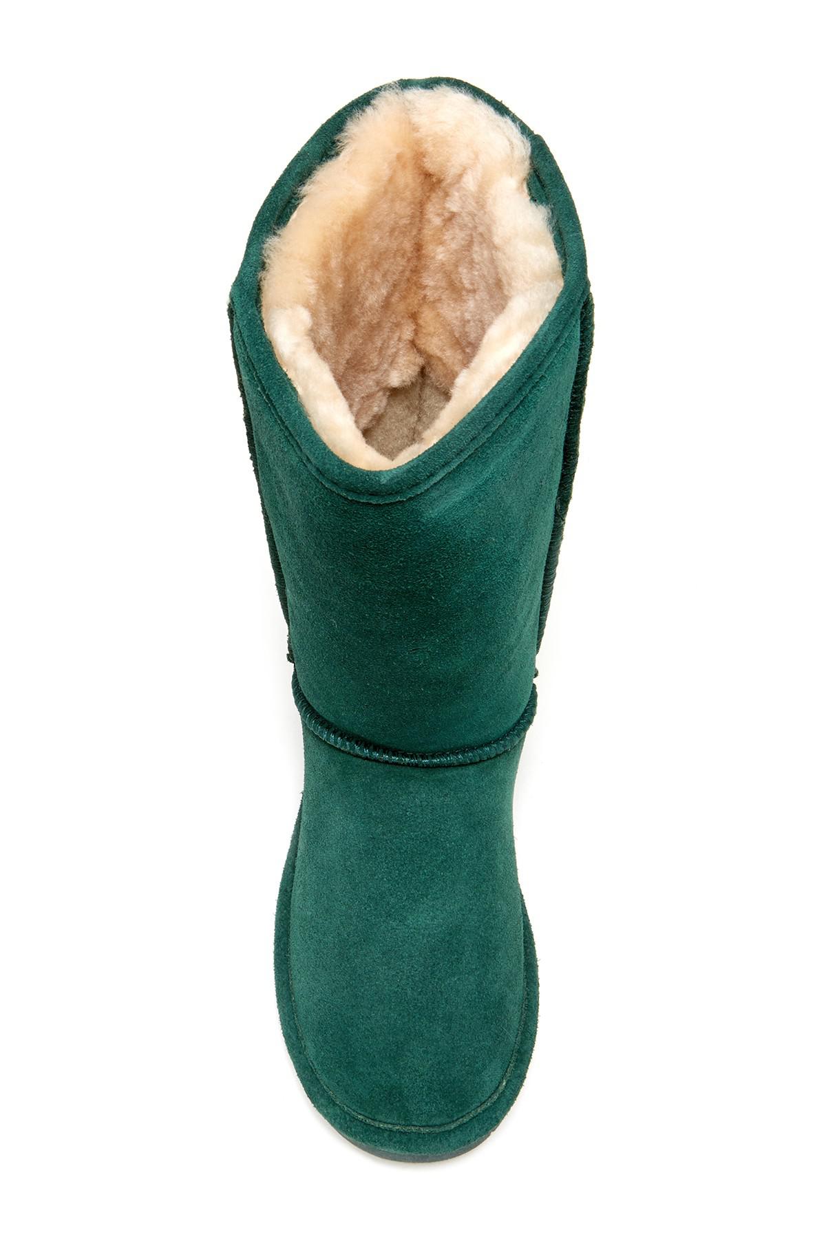 green bearpaw boots