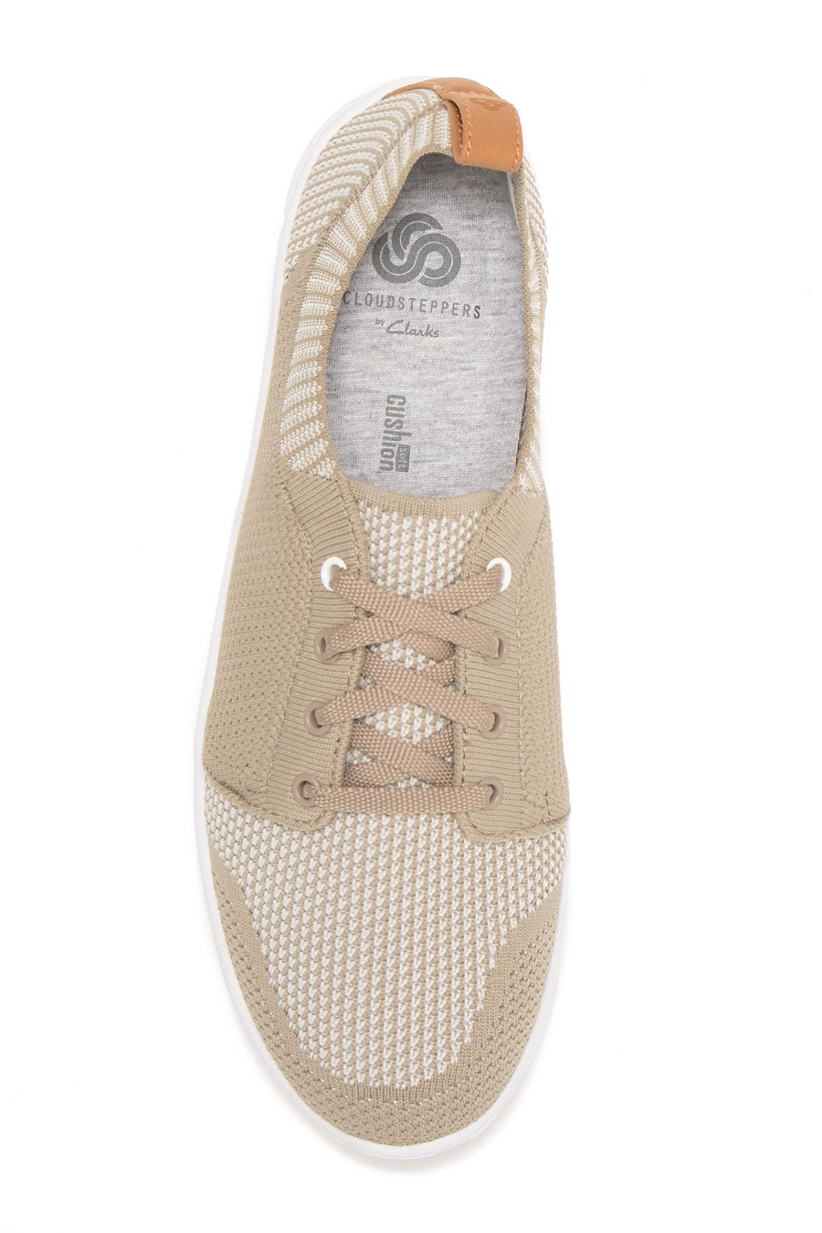 clarks step allena perforated sun sneaker