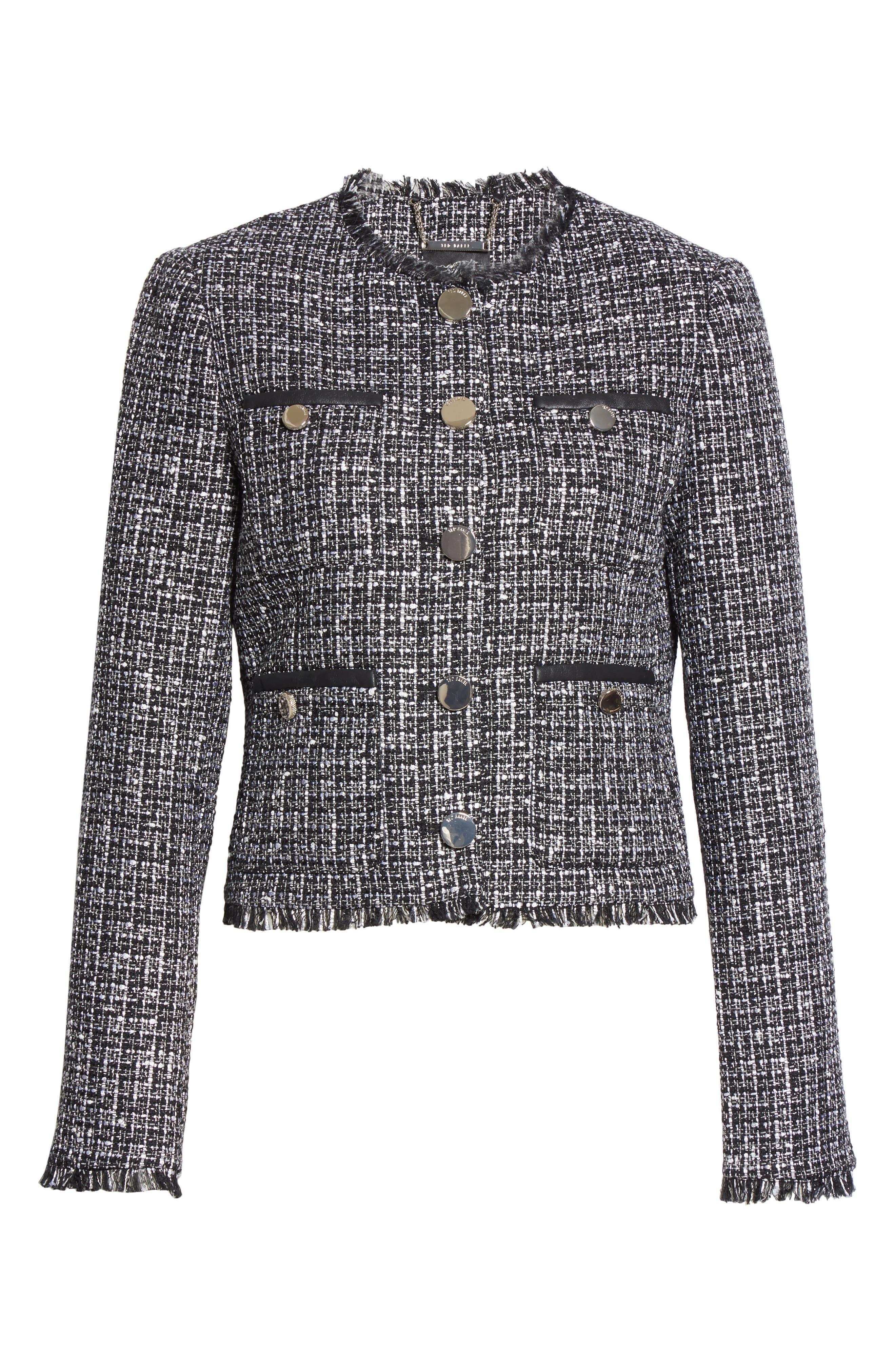 ted baker boucle jacket