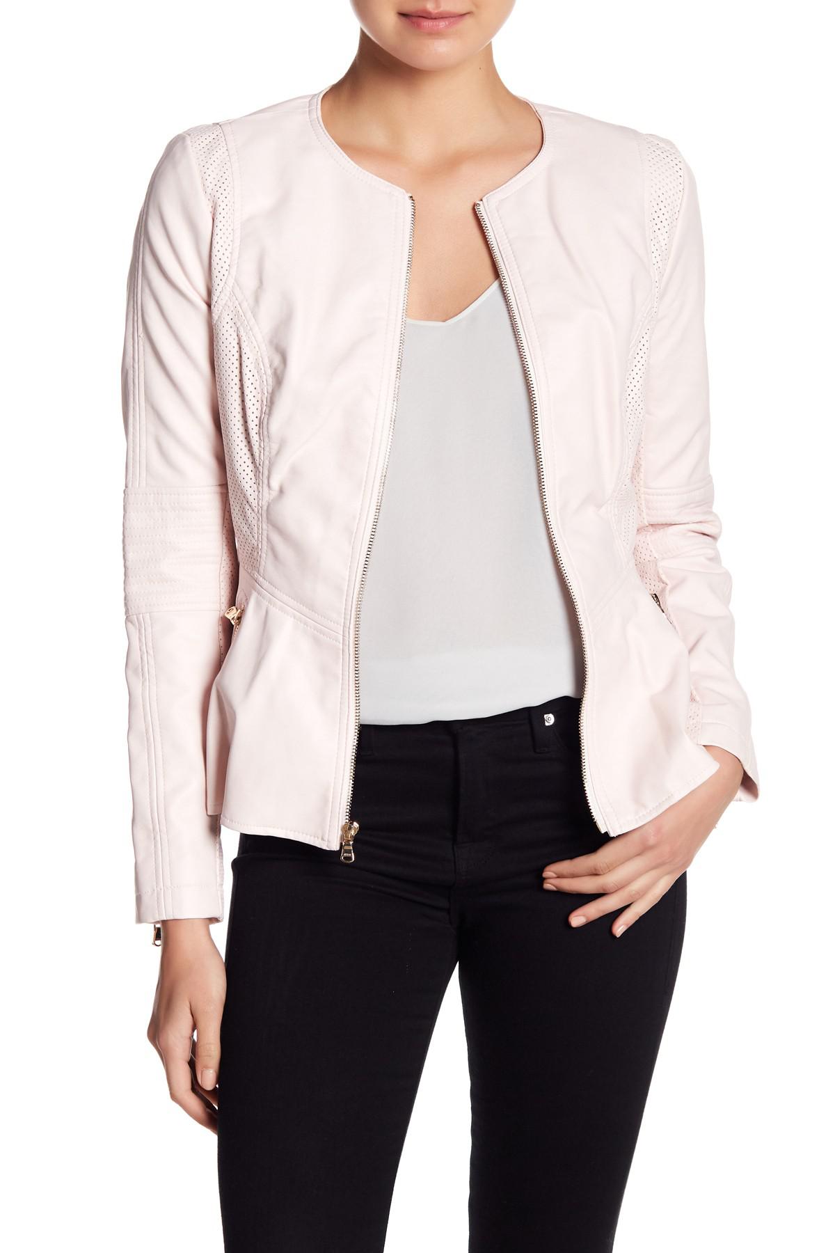 guess peplum jacket