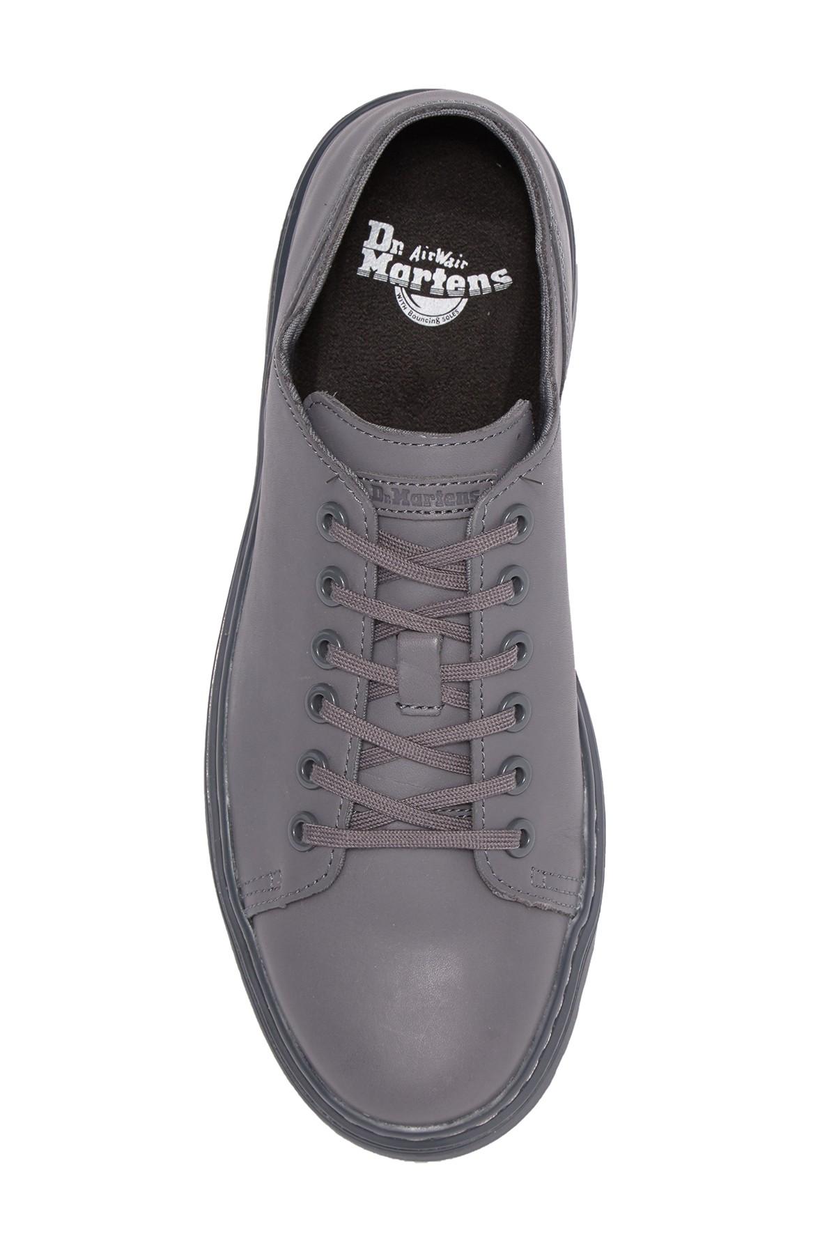 Dante Leather Sneaker in Gray Men | Lyst