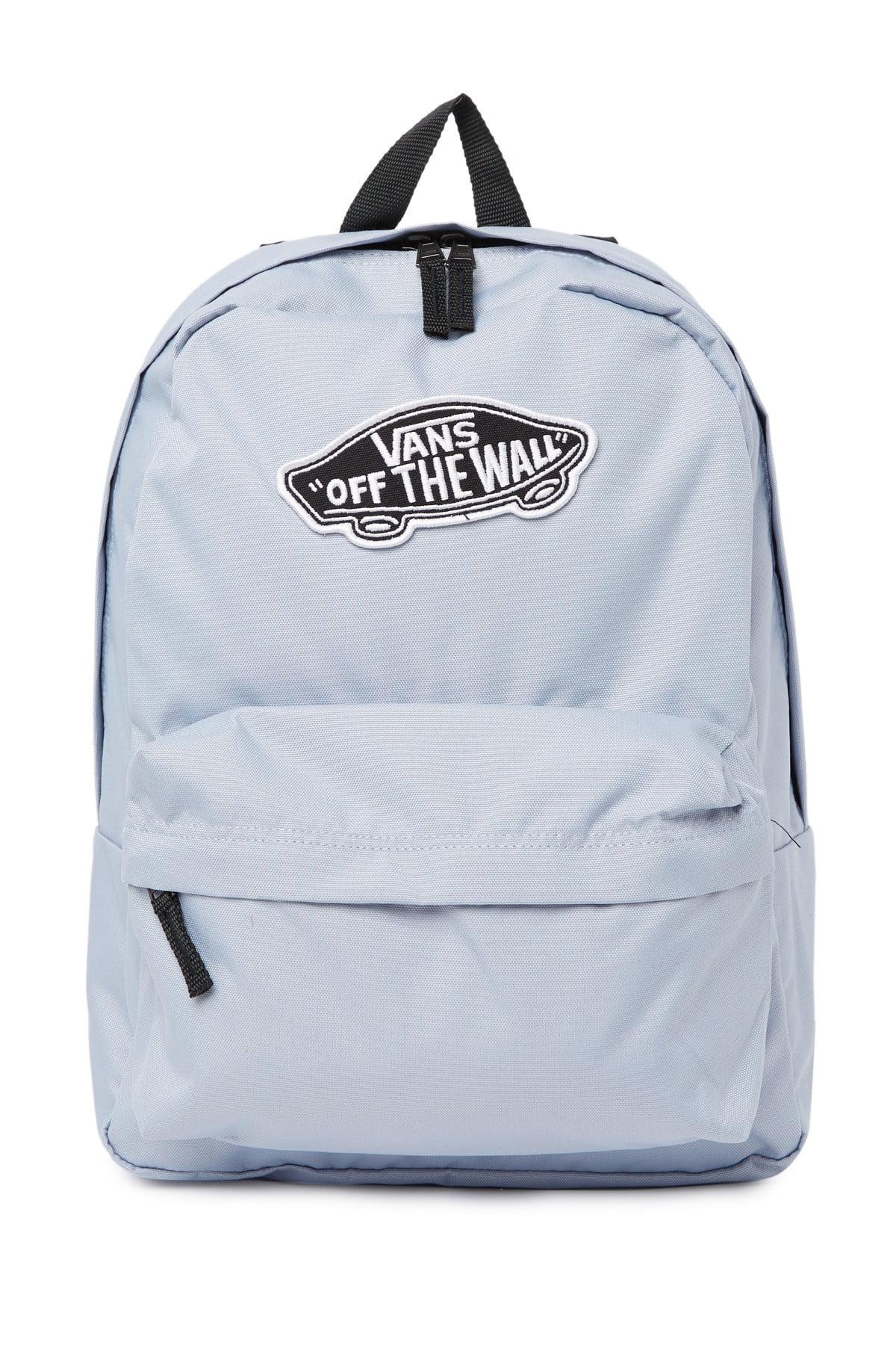 vans realm zen blue backpack