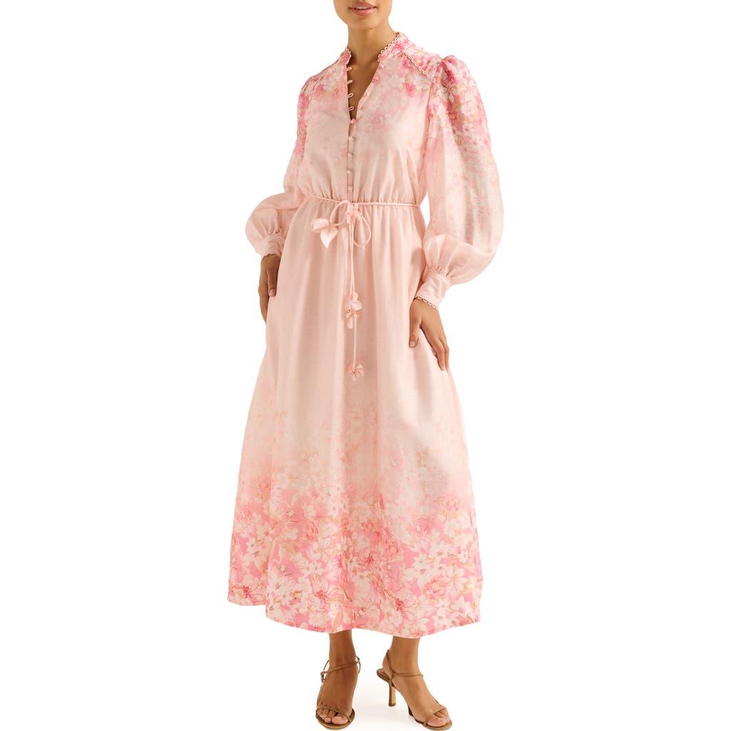 knee length dresses for ladies Ivory Button Front Belted Maxi Dress - All Dresses