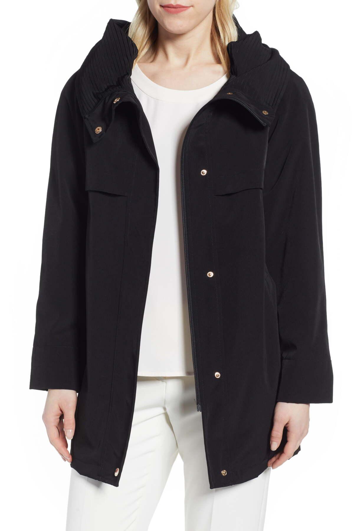 gallery petite raincoat