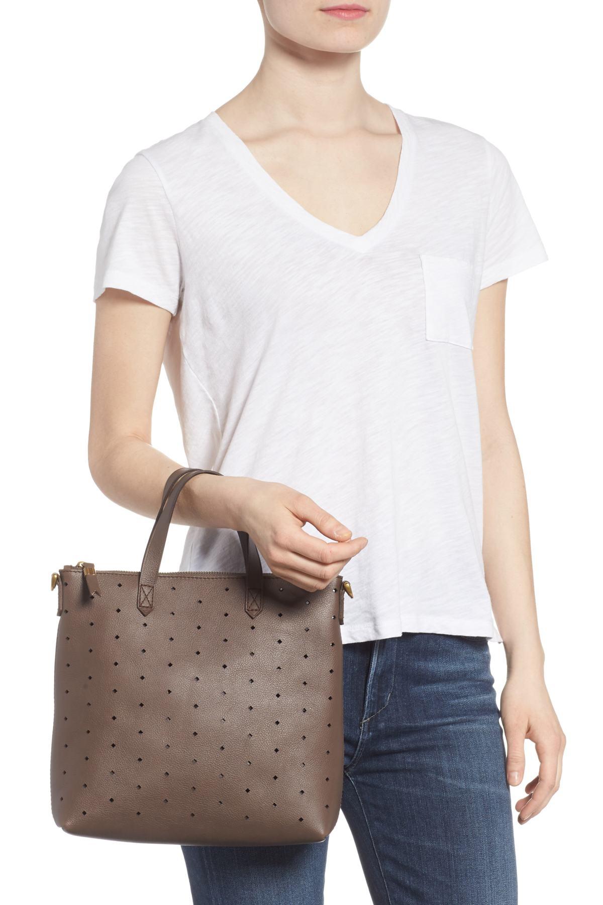 madewell perforated crossbody