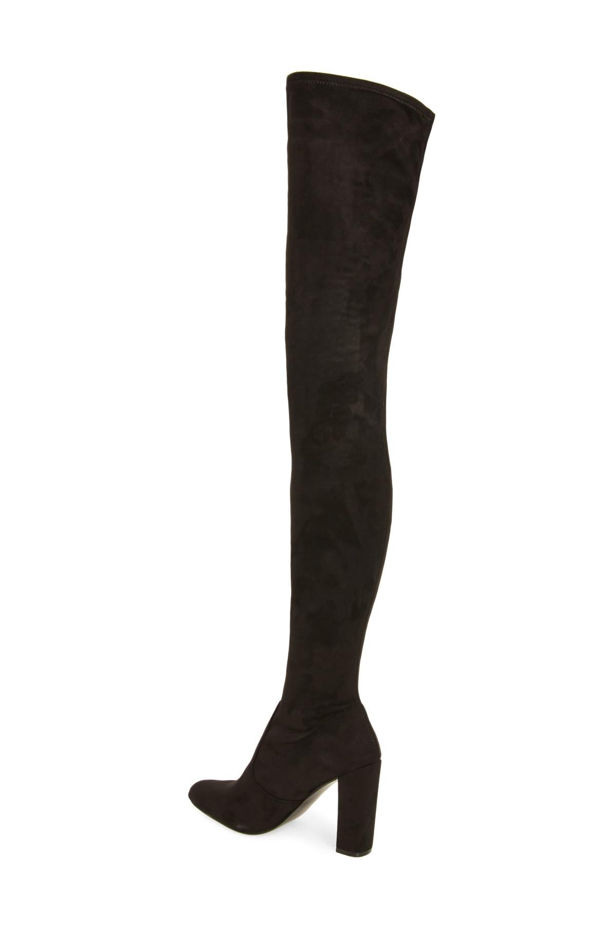 steve madden ezra thigh high boot