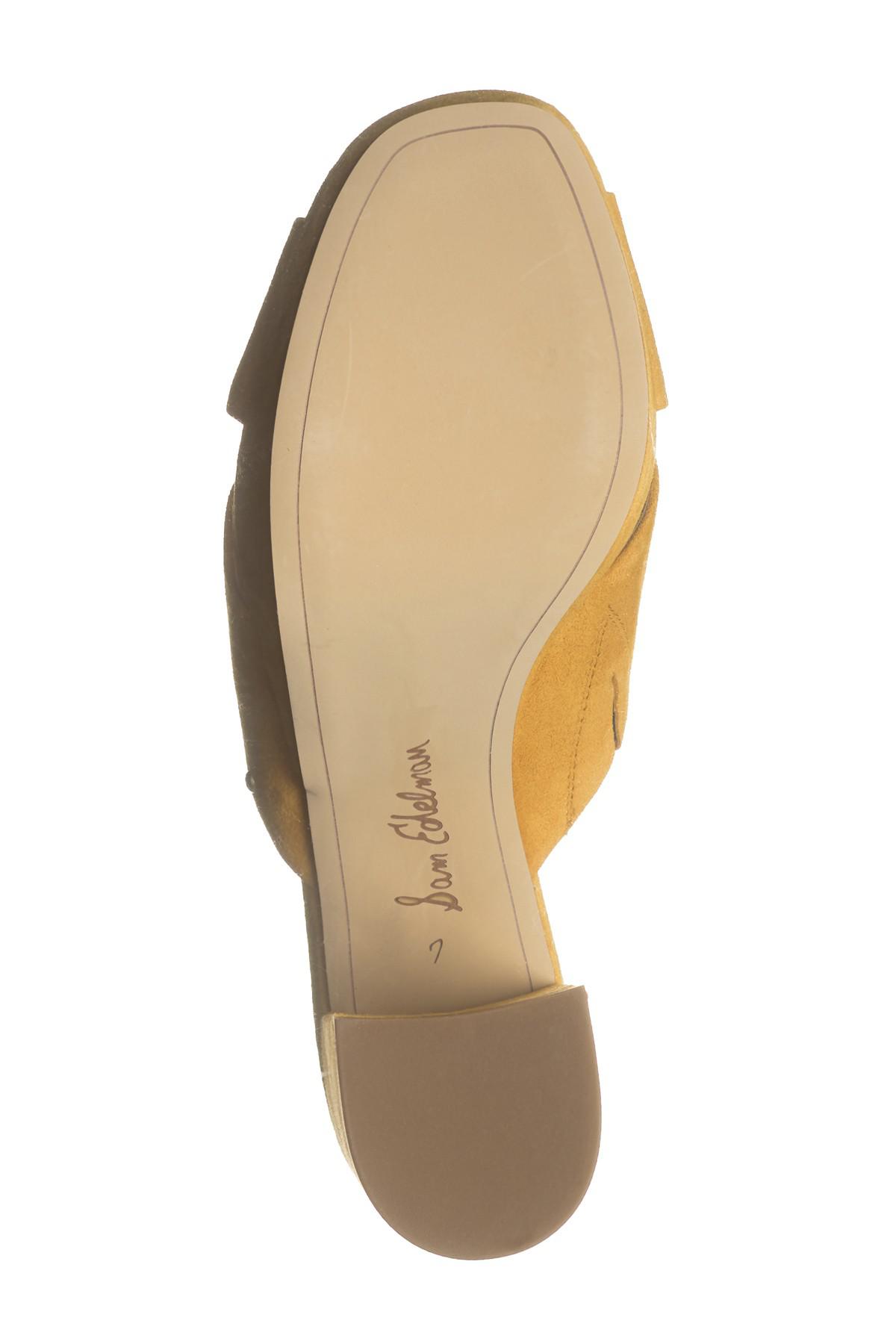 sam edelman wilton leather mule sandals