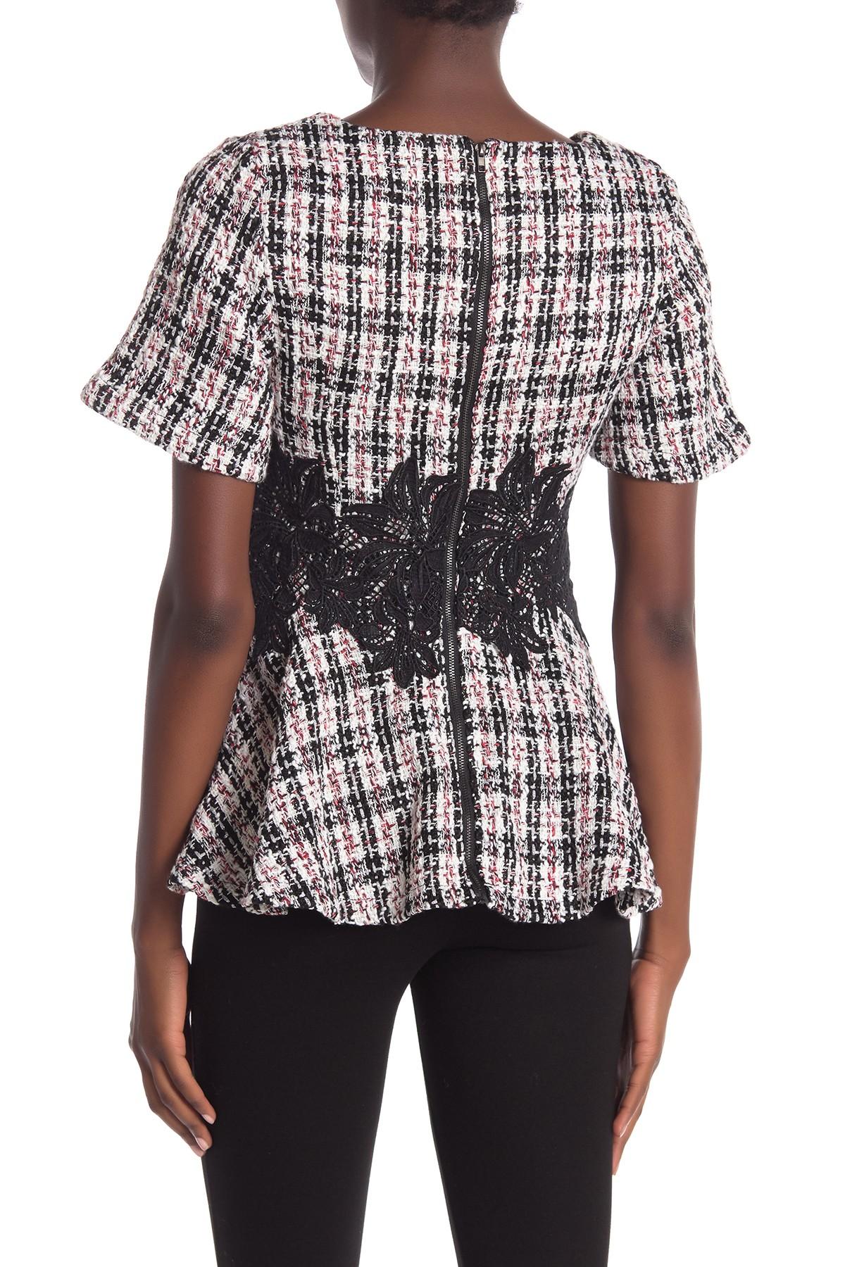 gracia peplum top