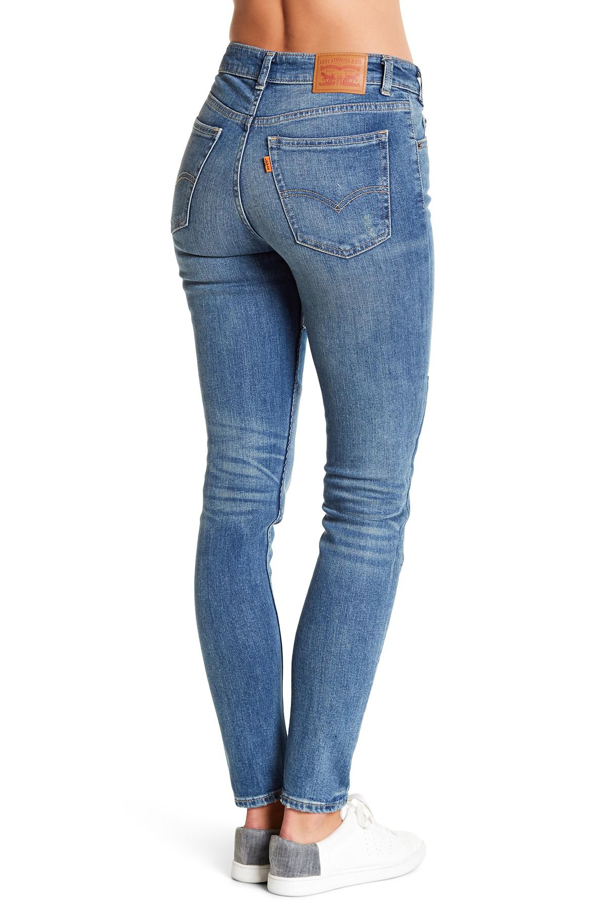 Levi's Orange Tab 721 Vintage Waist Jeans in Blue | Lyst