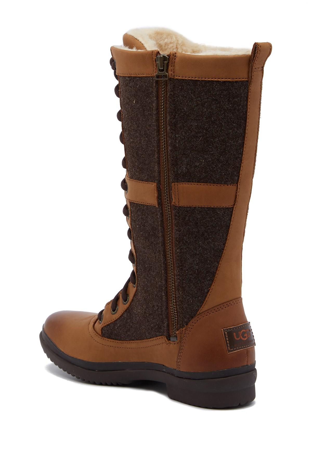 ugg elvia waterproof uggpure lined boot