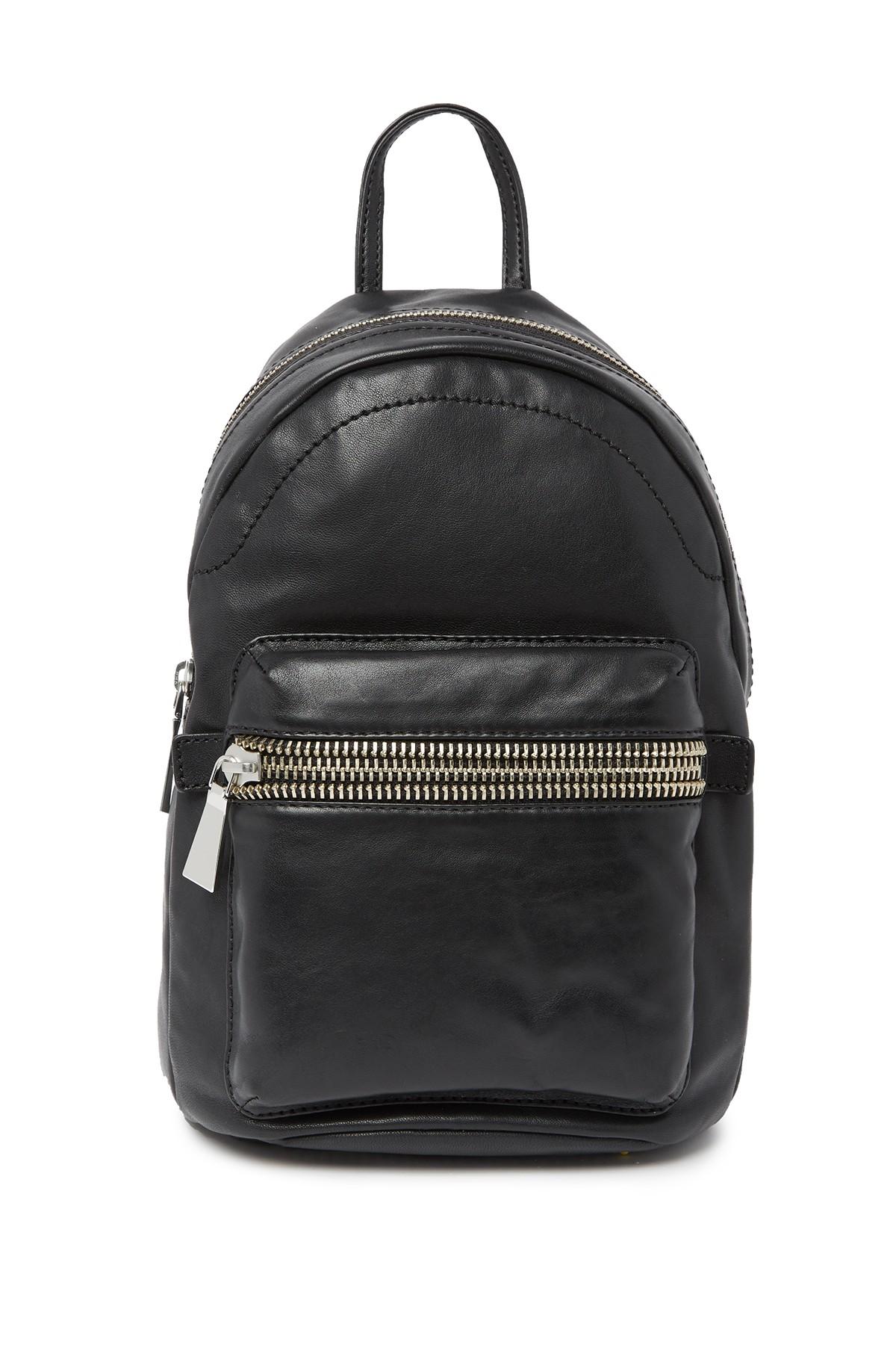 Frye Lena Leather Zip Backpack in Black Lyst