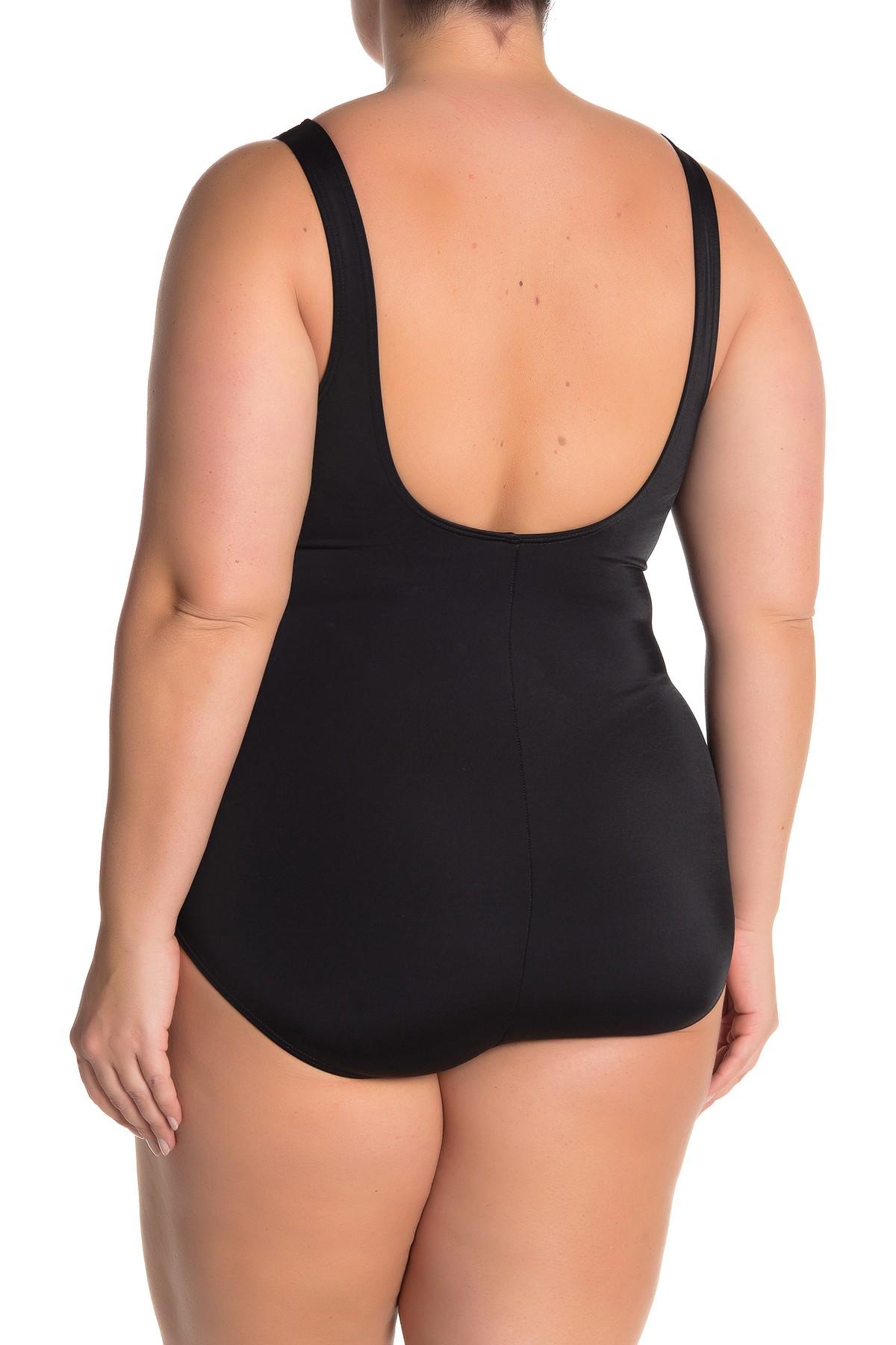 reebok plus size swimsuits