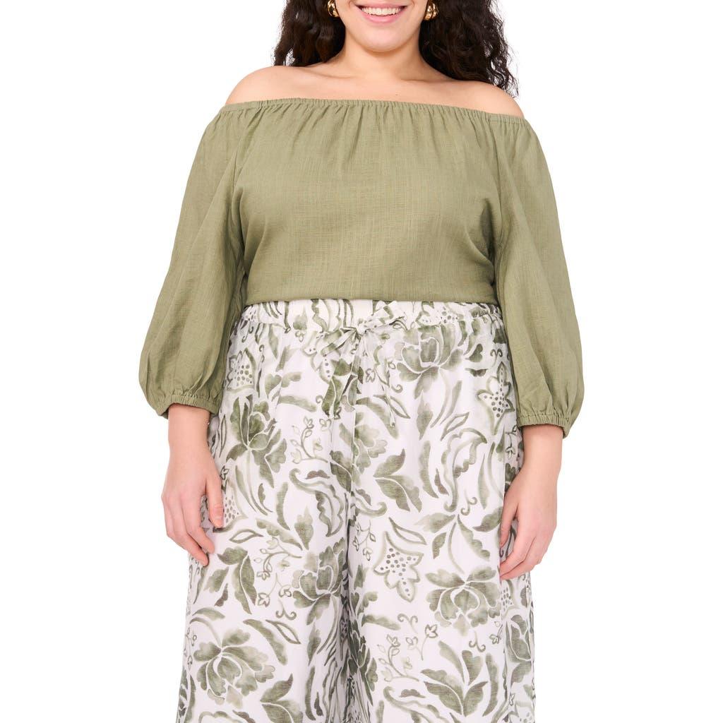 Puff Sleeve Plus Size Vince Camuto Vince Camuto Off The Shoulder
