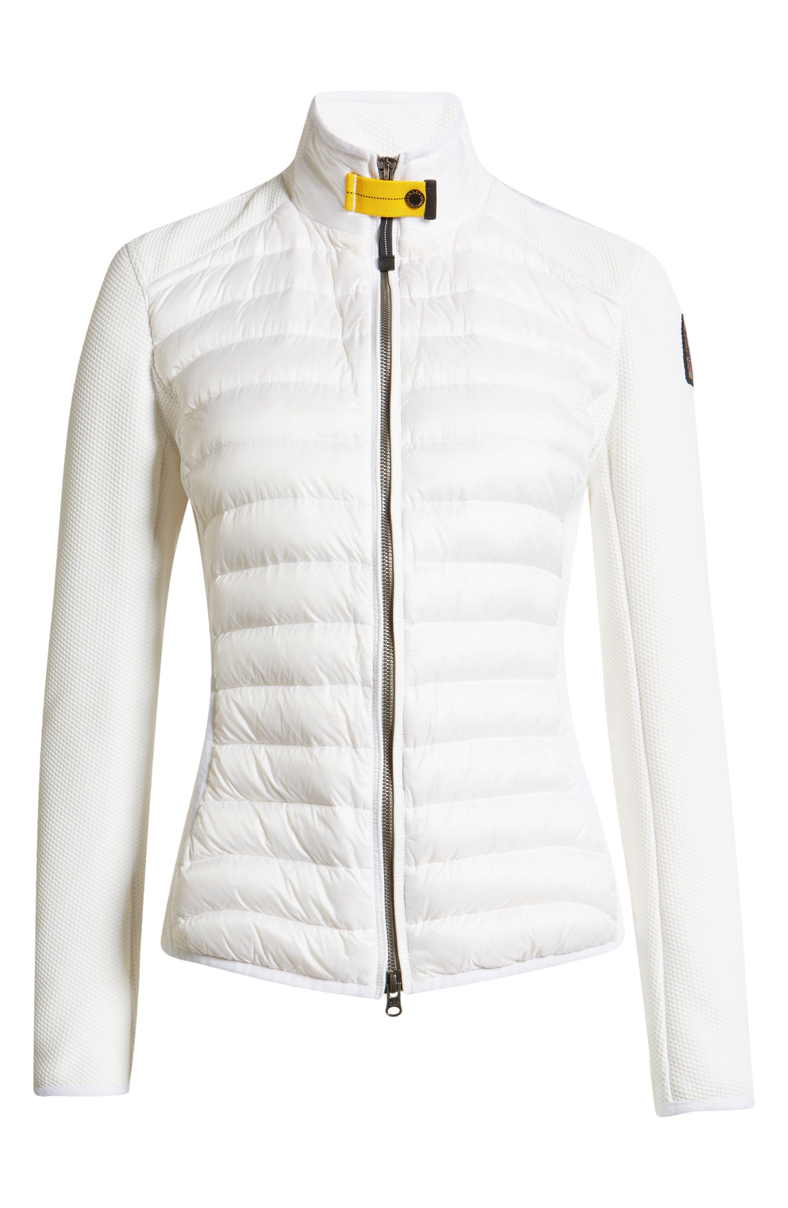 Parajumpers Oliva Water Repellent Down Puffer Jacket in White | Lyst