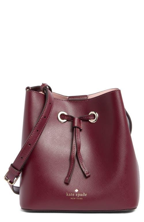 Kate Spade Purse CROSSBODY BUCKET LEATHER EVA LARGE SHOULDER