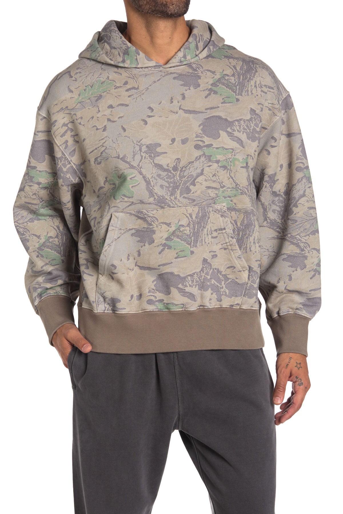 Yeezy Camo Print Pullover Hoodie in Gray for Men | Lyst