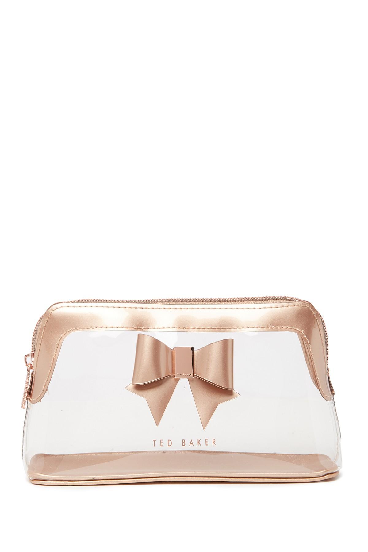 ted baker gemi clear wash bag