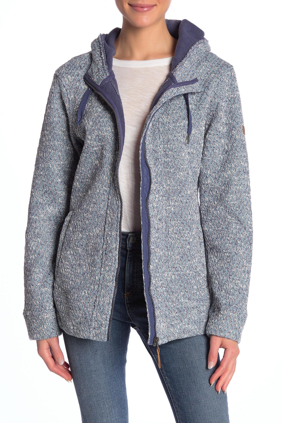 roxy doe zip up hoodie