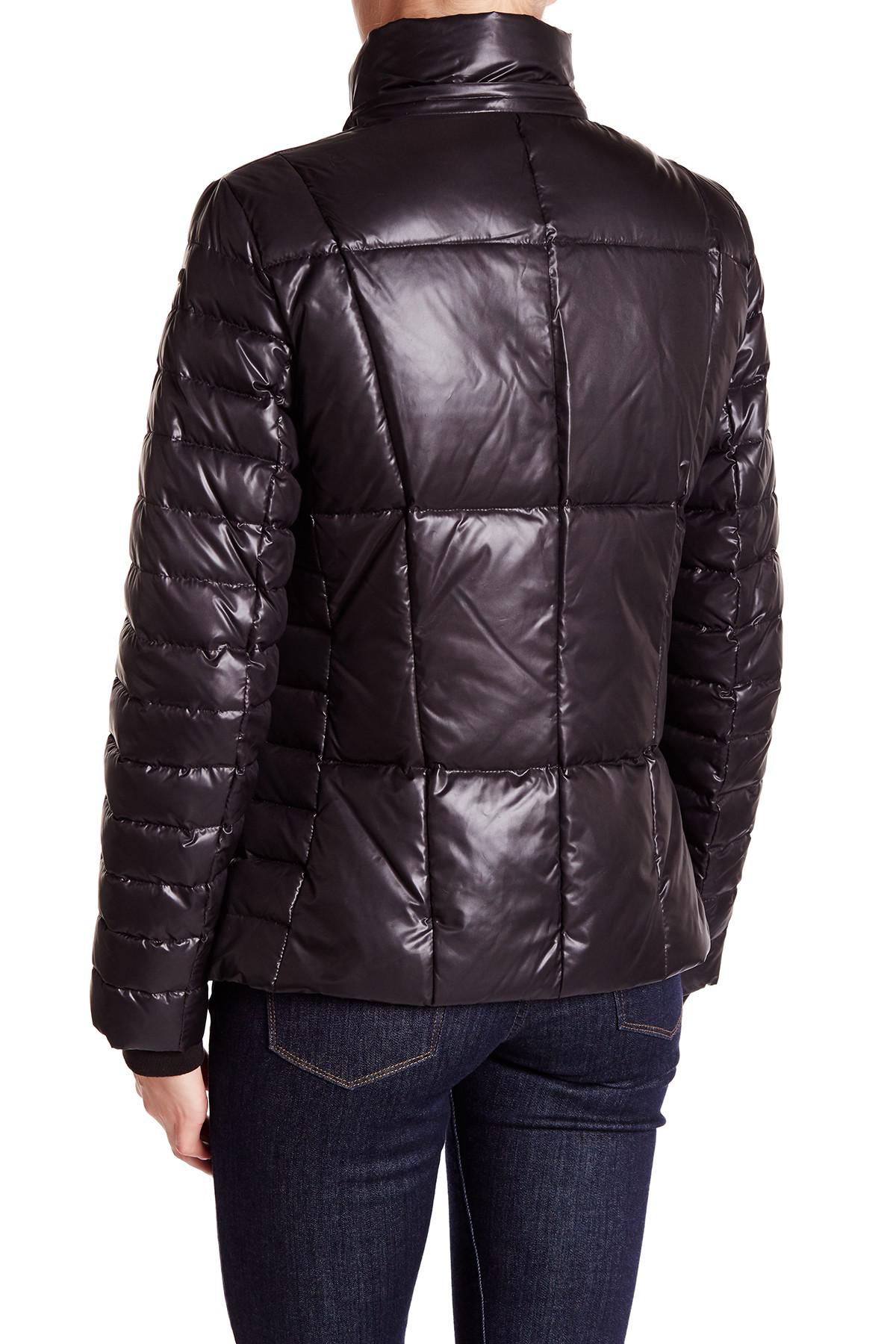 andrew marc black puffer jacket