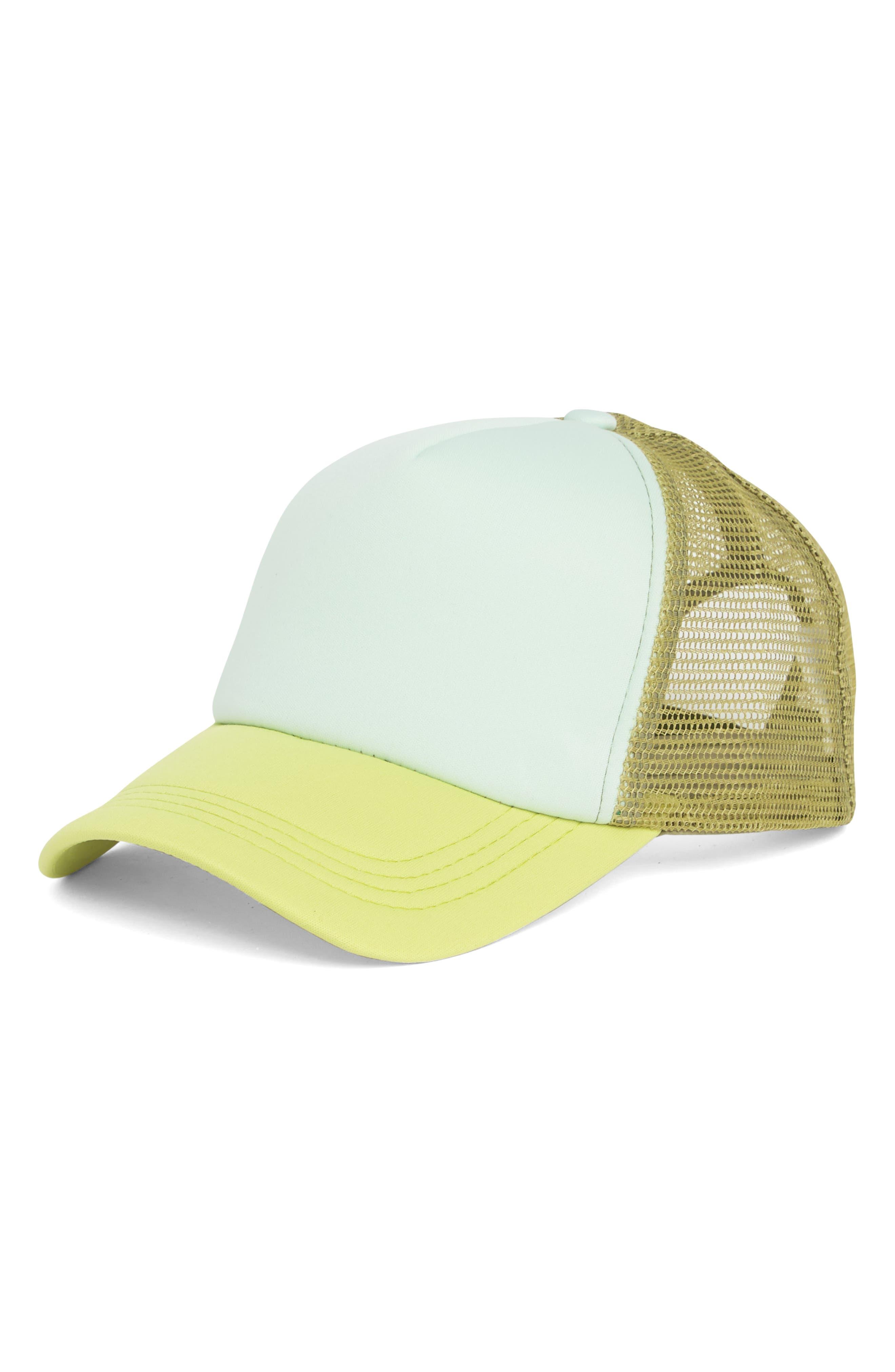 Melrose and Market Colorblock Baseball Cap in Yellow | Lyst