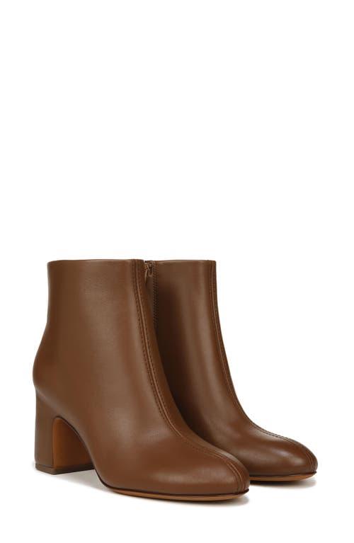Vince Terri Zip Bootie in Brown Lyst