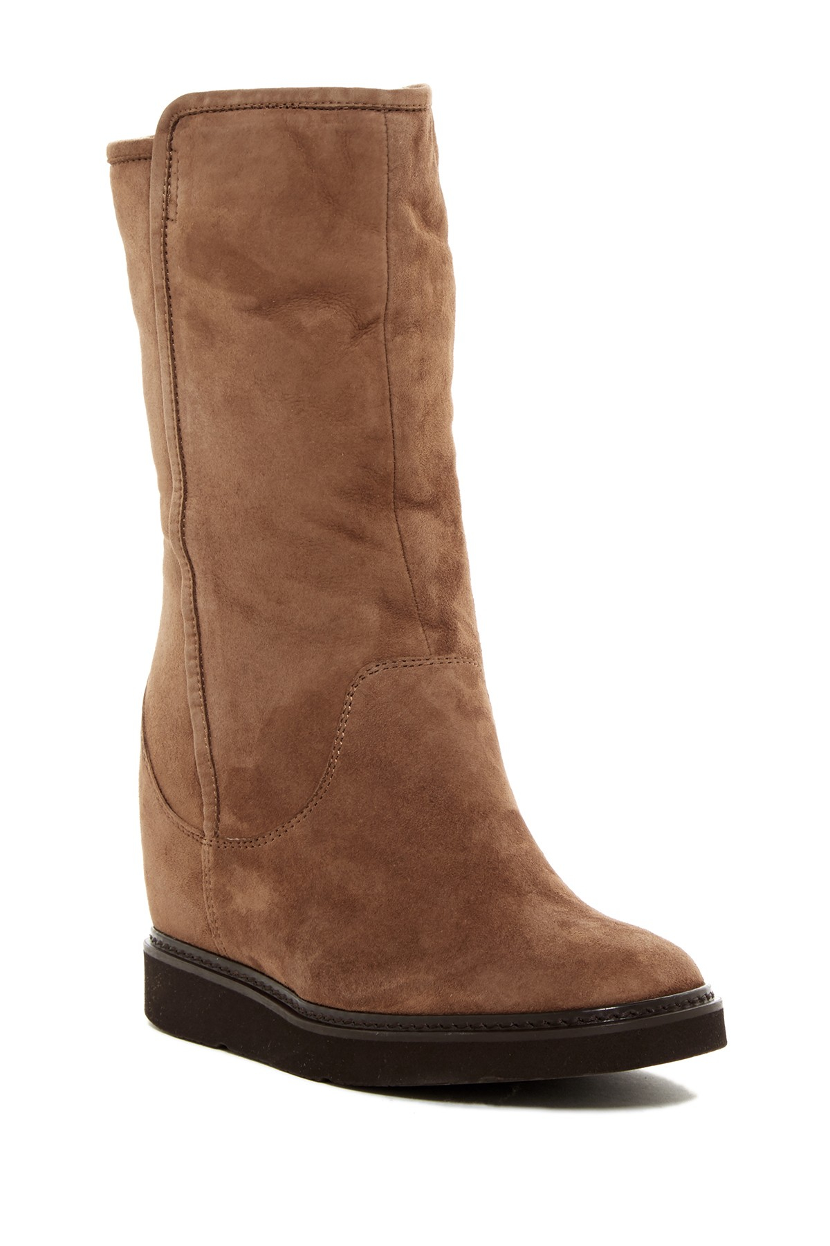 UGG Gisella Hidden Wedge Boot in Brown | Lyst