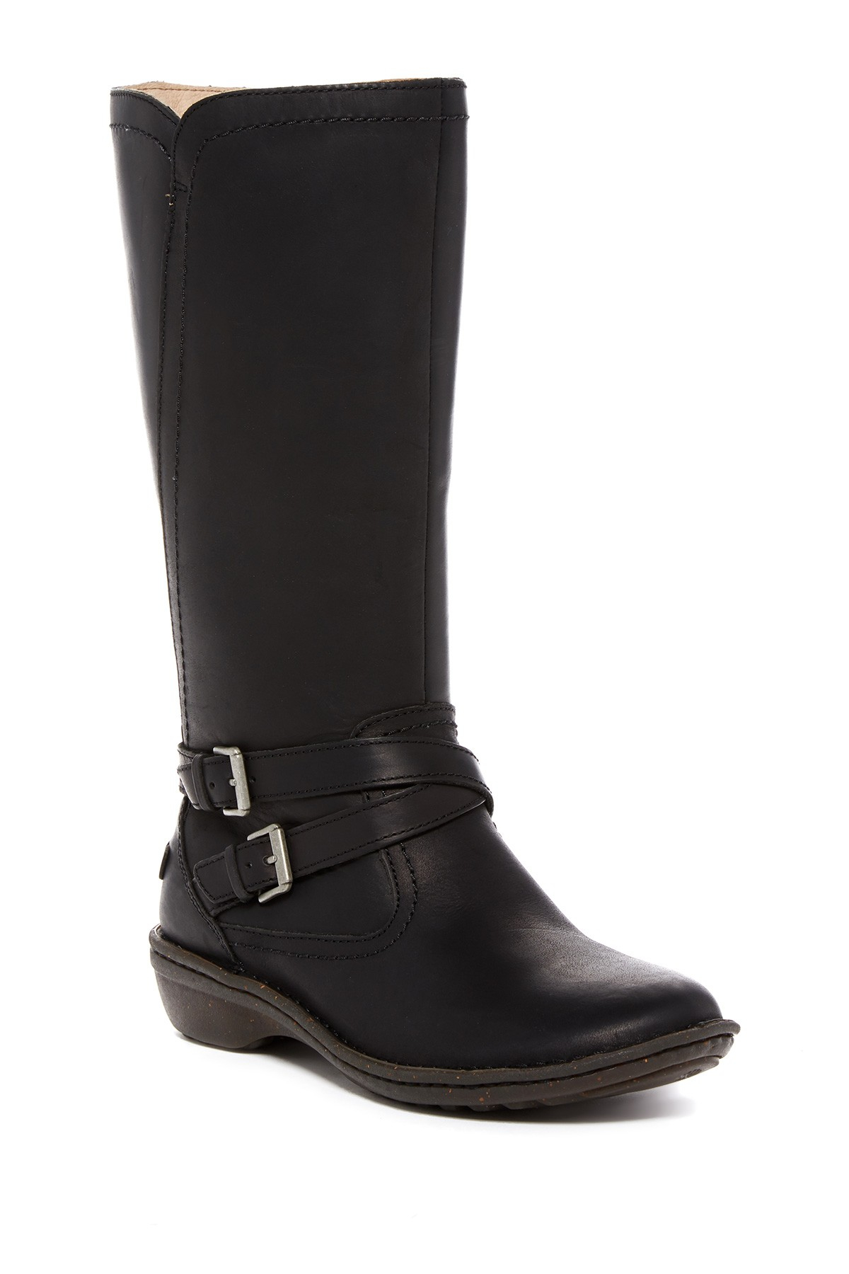 Lyst - UGG Rosen Tall Buckle Uggpure(tm) Lined Boot in Black