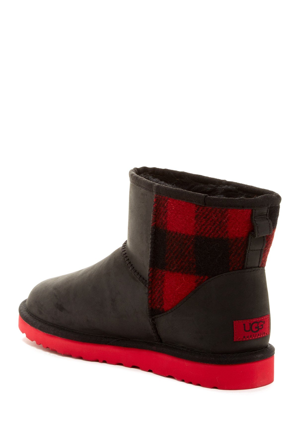 cheap plaid boots