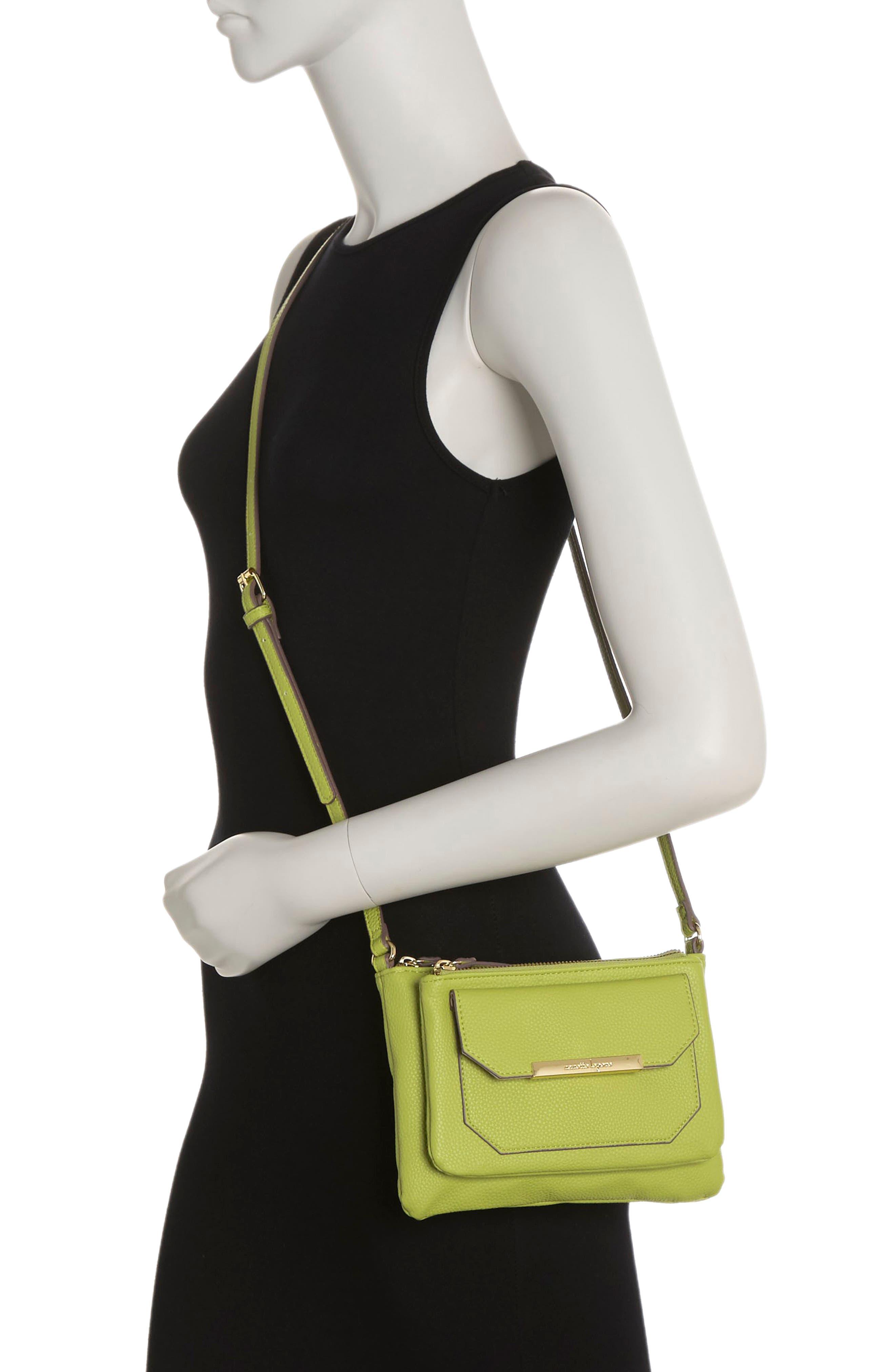 Nanette Lepore Jarson Double Zip Flap Crossbody Bag | Lyst