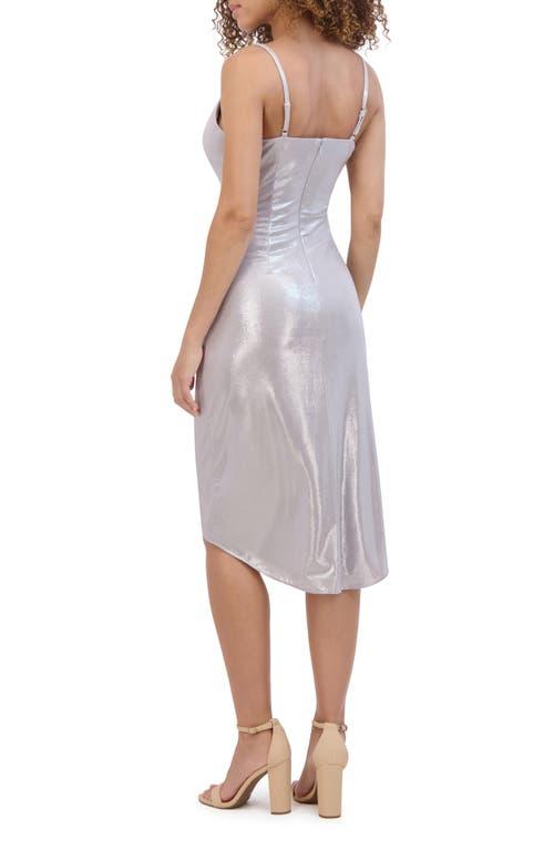 Siena Jewelry Liquid Metallic Knit Dress | Lyst