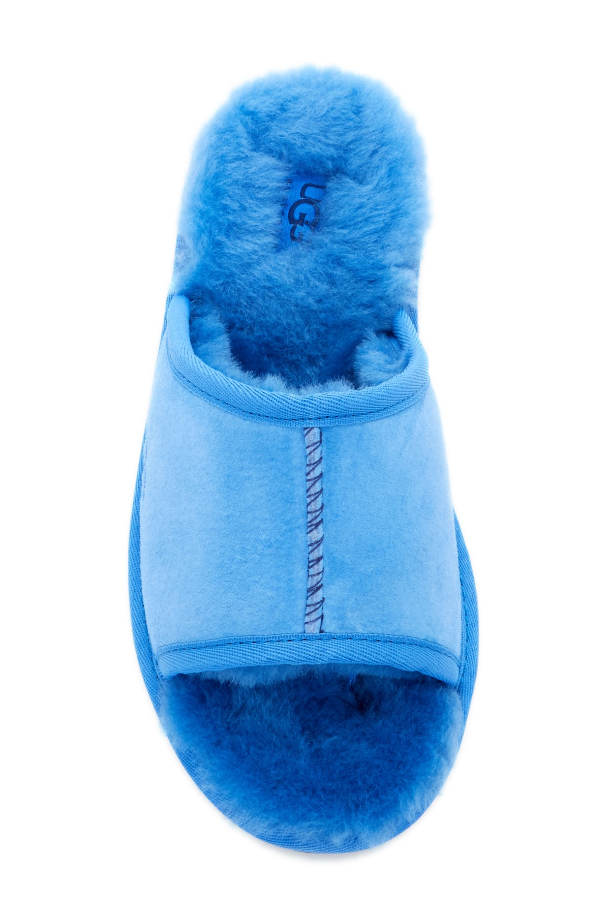 ugg slippers in blue