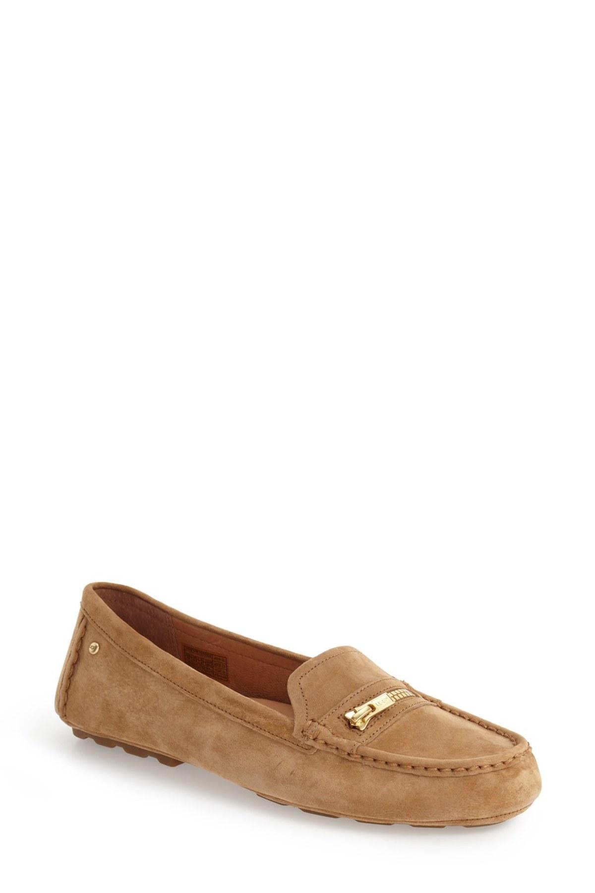 loafer uggs ugg davina moc toe loafer lyst loafer uggs ugg davina moc toe loafer lyst